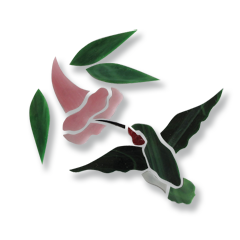 Precut Hummingbird Mosaic