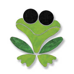 Precut Frog Mosaic