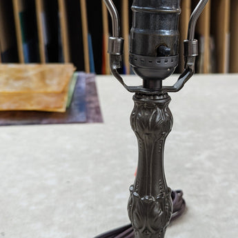 13-1/2" Pompeii Lamp Base (7.5" Base + 6" Harp)
