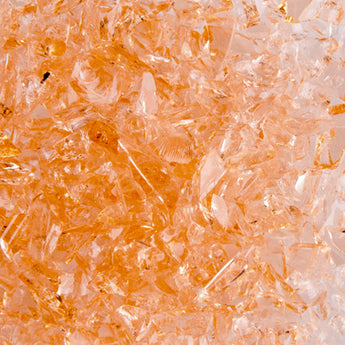 Oceanside Pink Champagne Transparent Coarse Frit 96COE 8.5oz