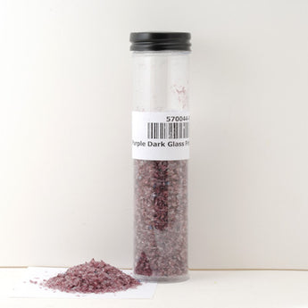 Purple Dark Glass Frit, 104 COE, 2 oz pkg