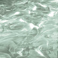 Seafoam Green/White Wispy