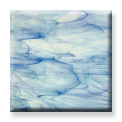 Spectrum Crystal Opal Blue & White 96 COE