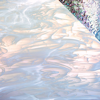 Spectrum Clear/White Wispy Iridized