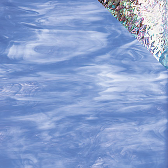 Spectrum Pale Blu/White Translucent Iridized