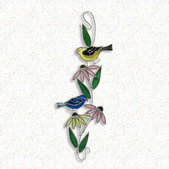 Wild Birds Scroll Kit