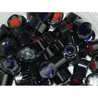 Millefiori, 2 oz., black