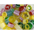 Millefiori, 2 oz., white.