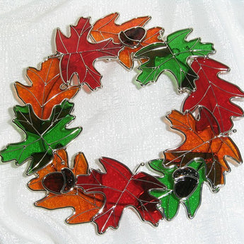 Autumn Leaf Wreath Kit 12'' Dia.