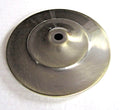 3-3/4" Stamped Brass Vase Cap with Flange