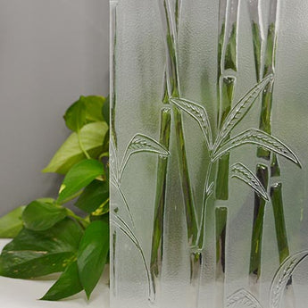 Clear Bamboo Frosted 4mm