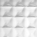 Clear 1/2'' Square Reeded (One Side) 4mm