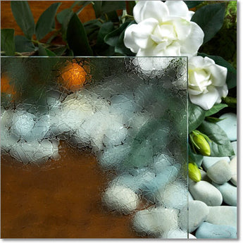 Clear Vulcano Acid Etched 4mm