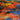 Uroboros Yellows/ Blues/Reds/Greens with Gold Pink highlights, Streaky Opal