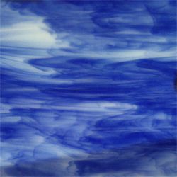 Uroboros Cobalt Blue Trans & White 96 COE