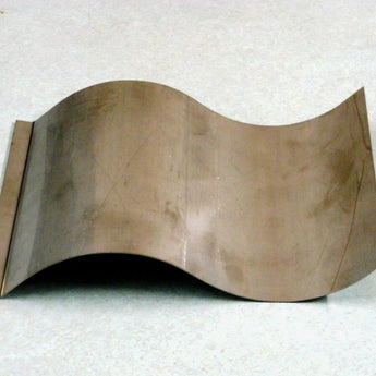 Stainless Steel 10" Wave Form