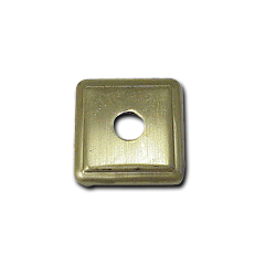 1 3/4'' Square Non-Vented Brass Vase Cap