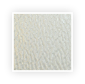 Wissmach Clear Ripple Iridized