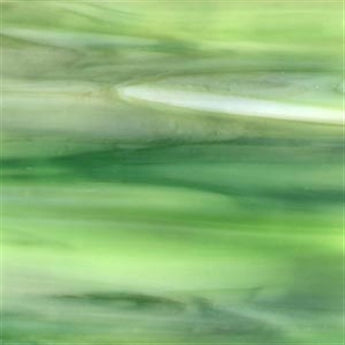 Wissmach Apple Green/White Opal