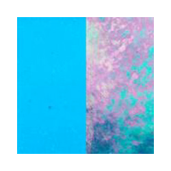 Wissmach Transparent Deep Sky Blue Luminescent 96COE