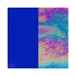 Wissmach Transparent Midnight Blue Luminescent 96COE