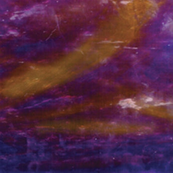 Wissmach Violet/Medium Amber Streaky Mystic