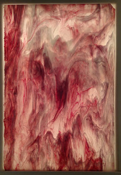 Youghiogheny White/Pink/Purple Stipple