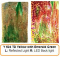 Youghiogheny Yellow with Emerald Green True Dichroic