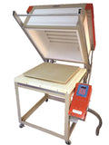 Jen-Ken 26'' Square Pro-Fusion Kiln with 12-Button Controller, 240V, 26"x26"x12"