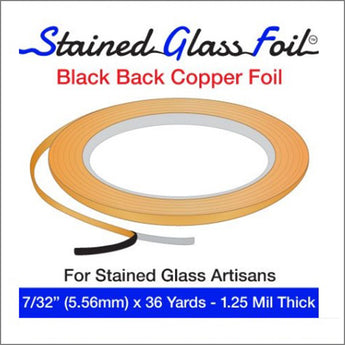 7/32'' Black Backed Copper Foil