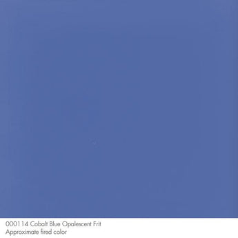Bullseye Frit, Cobalt Blue - Opalescent (powder) - 4 oz