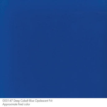Bullseye Frit, Deep Cobalt Blue - Opalescent (fine) - 4oz