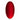 Background Jewel 36x19mm Oval Smooth - Red