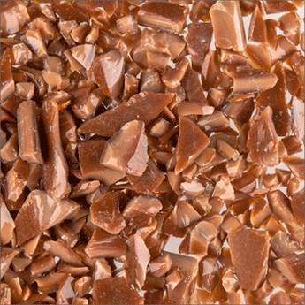 Oceanside Chestnut Brown Opal Coarse Frit 96COE 8.5oz