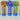 Dichroic Colored Frit Set (7pcs 0.5oz): 96 COE