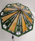 Reproduction Frank Lloyd Wright Dana Table Lamp with Metal Base