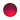 18mm Round Smooth Eye Jewel - Red