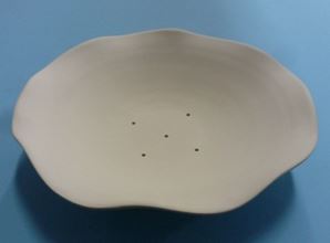 Small Fluted Bowl 7.25"