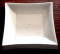 Square Plate with angled Rim 6.75"