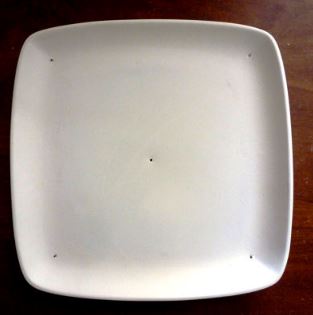 Square Plate Mold 10.75"