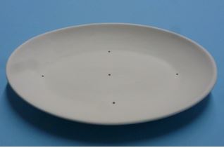 Oval Bowl Mold 10"