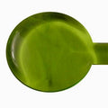 Effetre Grass Green Light Transparent Glass Rod 5-6mm, 104 COE @13" long