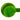 Effetre Green Grass Dark Transparent Glass Rod 5-6mm 104 COE @13" long