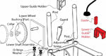 Gryphon C-40 Lower Blade Guide Arm