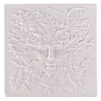 Lady of the Woods Texture Mold 7"