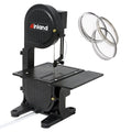Inland DB-100 Diamond Band Saw with one diamond blade, one metal cutting blade, and one wood/com...