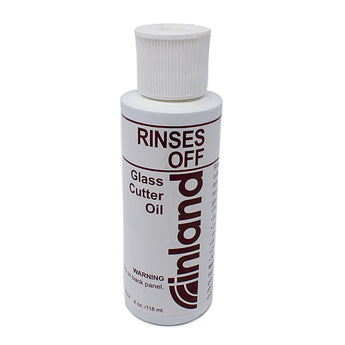 Inland RinsesOff Glass Cutter Oil 4 oz.