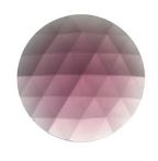Jewel 25mm Round Faceted - Amethyst