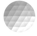 Jewel 30mm Round Faceted - Crystal