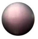 Jewel 25mm Round Smooth - Amethyst